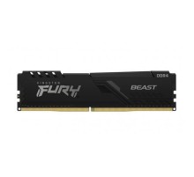 Модуль памяти KINGSTON Fury Beast Gaming DDR4 Общий объём памяти 16Гб Module capacity 16Гб Количество 1 3200 МГц Радиатор Множитель частоты шины 16 1.35 В черный KF432C16BB1/16