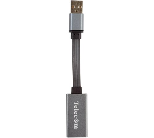Переходник USB2.0-->audio Telecom 0.1m (TA313U) VCOM Адаптер Telecom USB 2.0 Type C M/2 x Jack 3.5 mm F (TA313U)