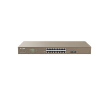 Коммутатор 16GE/2SFP POE MANAGED G3318P-16-250W IP-COM