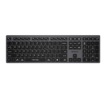 Клавиатура A4Tech Fstyler FBX50C серый USB беспроводная BT/Radio slim Multimedia (FBX50C GREY)