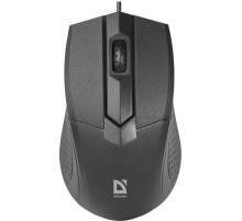 Defender Проводная оптическая мышь Optimum MB-270 черный,3 кнопки,1000 dpi Defender Optimum MB-270 черный (52270)