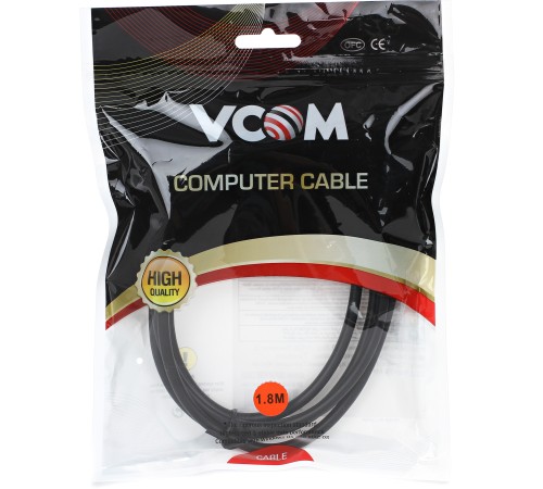 Кабель-переходник DisplayPort M ---> DVI M  1,8м VCOM <CG606-1.8M> VCOM DisplayPort M ---> DVI M  1,8м (CG606-1.8M)