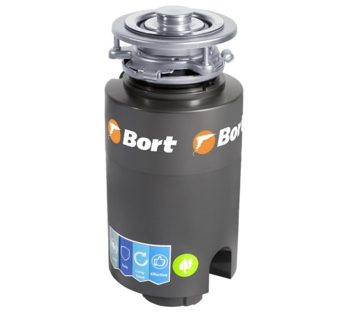 Bort Измельчитель пищевых отходов TITAN 4000 (Control) {Мощность л.с. 0,75 ; 560 Вт; 4,2 кг/мин; 3200 об/мин; 1400 мл; Металл ;набор аксессуаров 5 шт} [93410242]