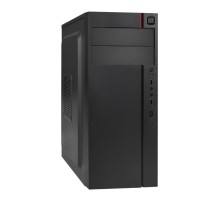 Exegate EX290176RUS Корпус Miditower ExeGate AA-440-AA350 (ATX, AA350 8 см, 2*USB, аудио, черный)