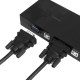 Greenconnect Кабель SVGA 5.0m чёрный, ферритовые кольца, OD8.0mm. 15M / 15M Premium, 28/28 AWG, двойной экран, GCR-51862 Greenconnect VGA (m) - VGA (m) 5м (GCR-51862)