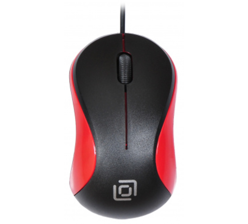 Oklick 115S for Notebooks Black/Red Optical 1000DPI USB [711637]