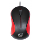 Oklick 115S for Notebooks Black/Red Optical 1000DPI USB [711637]