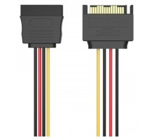 Кабель питания Vention SATA 15 pin M/SATA 15 pin F - 0.3м. Vention KDABY