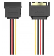 Кабель питания Vention SATA 15 pin M/SATA 15 pin F - 0.3м. Vention KDABY