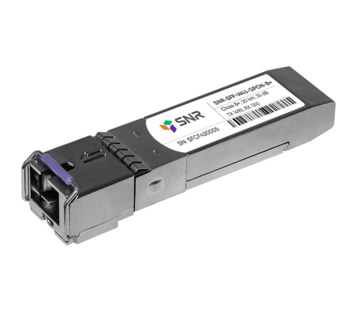 Модуль SFP WDM GPON, дальность до 20км (28dB), Tx/Rx: 1490/1310нм