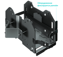 Кронштейн ONKRON A2N для mini PC, чёрный