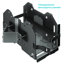 Кронштейн ONKRON A2N для mini PC, чёрный