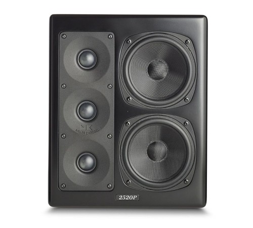 Встраиваемая акустическая система M&K Sound IC95. Гриль круглый. Цвет: Белый. Пара