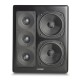 Встраиваемая акустическая система M&K Sound IC95. Гриль круглый. Цвет: Белый. Пара