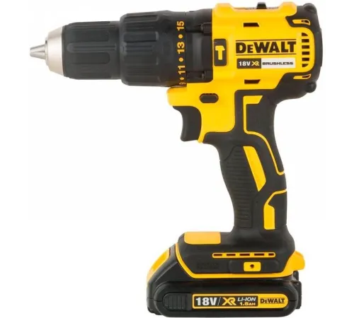 Дрель-шуруповерт DeWalt DCD778S2T 340Вт аккум. патрон:быстрозажимной (кейс в комплекте) (DCD778S2T-QW) Дрель-шуруповерт DeWalt DCD778S2T 340Вт аккум. патрон:быстрозажимной (кейс в комплекте) (DCD778S2T-QW)