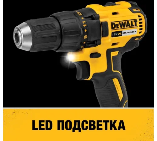 Дрель-шуруповерт DeWalt DCD777S2T 340Вт аккум. патрон:быстрозажимной