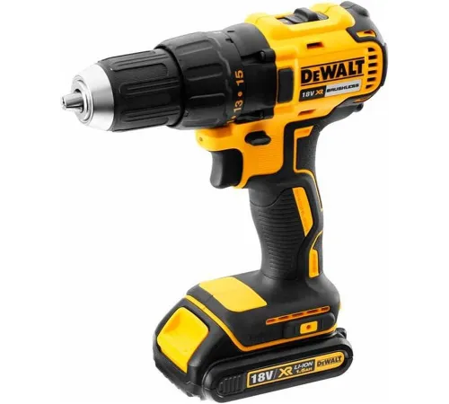 Дрель-шуруповерт DeWalt DCD777S2T 340Вт аккум. патрон:быстрозажимной