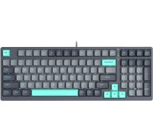 Клавиатура A4Tech Fstyler FS300 механическая черный/серый USB for gamer LED (FS300 PANDA ROCK)