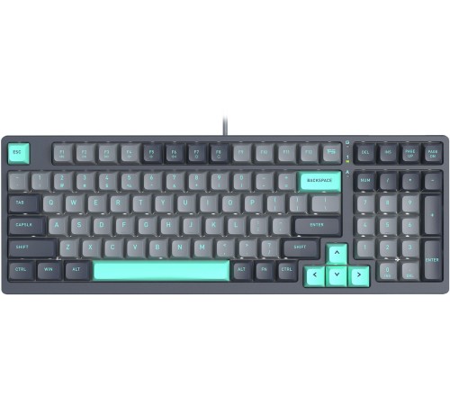 Клавиатура A4Tech Fstyler FS300 механическая черный/серый USB for gamer LED (FS300 PANDA ROCK) Клавиатура A4Tech Fstyler FS300 механическая черный/серый USB for gamer LED (FS300 PANDA ROCK)