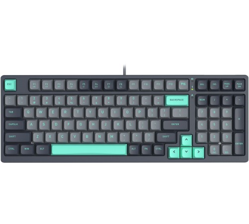 Клавиатура A4Tech Fstyler FS300 механическая черный/серый USB for gamer LED (FS300 PANDA ROCK) Клавиатура A4Tech Fstyler FS300 механическая черный/серый USB for gamer LED (FS300 PANDA ROCK)