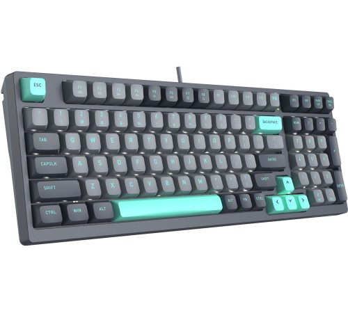 Клавиатура A4Tech Fstyler FS300 механическая черный/серый USB for gamer LED (FS300 PANDA ROCK) Клавиатура A4Tech Fstyler FS300 механическая черный/серый USB for gamer LED (FS300 PANDA ROCK)