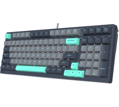 Клавиатура A4Tech Fstyler FS300 механическая черный/серый USB for gamer LED (FS300 PANDA ROCK) Клавиатура A4Tech Fstyler FS300 механическая черный/серый USB for gamer LED (FS300 PANDA ROCK)