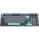 Клавиатура A4Tech Fstyler FS300 механическая черный/серый USB for gamer LED (FS300 PANDA ROCK)