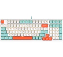 Клавиатура A4Tech Fstyler FS300 механическая белый USB for gamer LED (FS300 PANDA SNORKLENING)