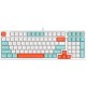 Клавиатура A4Tech Fstyler FS300 механическая белый USB for gamer LED (FS300 PANDA SNORKLENING)