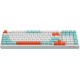 Клавиатура A4Tech Fstyler FS300 механическая белый USB for gamer LED (FS300 PANDA SNORKLENING)