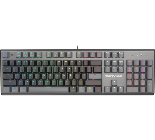 Клавиатура A4Tech Fstyler FS100 Neon механическая черный USB for gamer LED (FS100) Клавиатура A4Tech Fstyler FS100 Neon механическая черный USB for gamer LED (FS100)