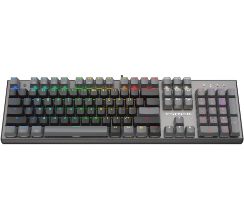 Клавиатура A4Tech Fstyler FS100 Neon механическая черный USB for gamer LED (FS100) Клавиатура A4Tech Fstyler FS100 Neon механическая черный USB for gamer LED (FS100)