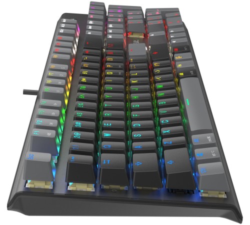 Клавиатура A4Tech Fstyler FS100 Neon механическая черный USB for gamer LED (FS100) Клавиатура A4Tech Fstyler FS100 Neon механическая черный USB for gamer LED (FS100)