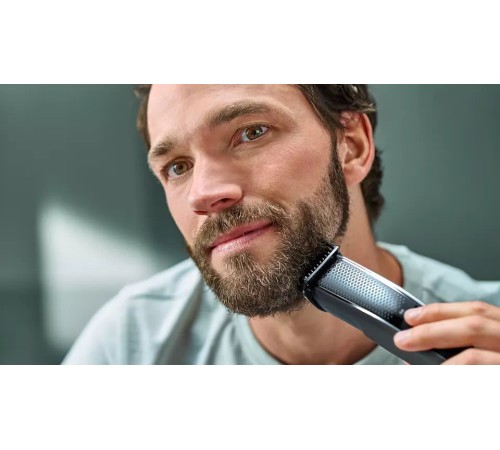 Триммер Philips Series 5000 BT5515/20 черный (насадок в компл:3шт)