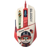 Мышь A4Tech Bloody W63 Max Proxy Boom рисунок оптическая (120000dpi) USB