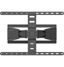 Кронштейн для телевизора Hyundai SL-F1 черный 43"-90" макс.50кг настенный поворотно-выдвижной и наклонный