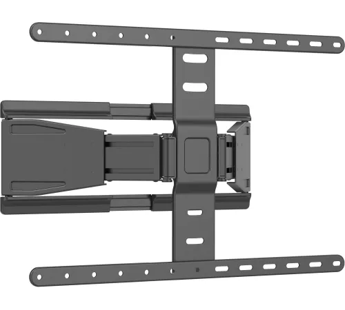 Кронштейн для телевизора Hyundai SL-F1 черный 43"-90" макс.50кг настенный поворотно-выдвижной и наклонный