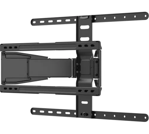 Кронштейн для телевизора Hyundai SL-F1 черный 43"-90" макс.50кг настенный поворотно-выдвижной и наклонный