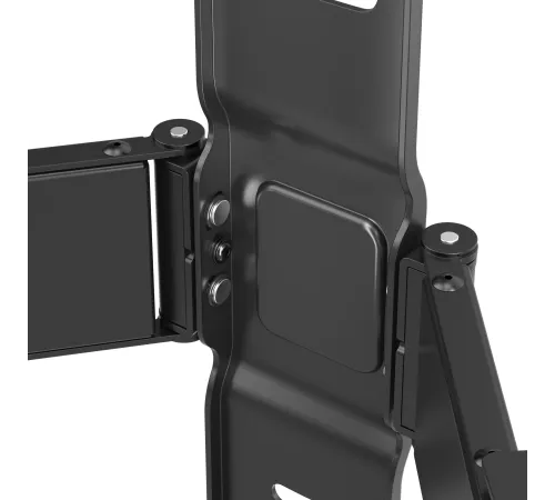 Кронштейн для телевизора Hyundai SL-F1 черный 43"-90" макс.50кг настенный поворотно-выдвижной и наклонный