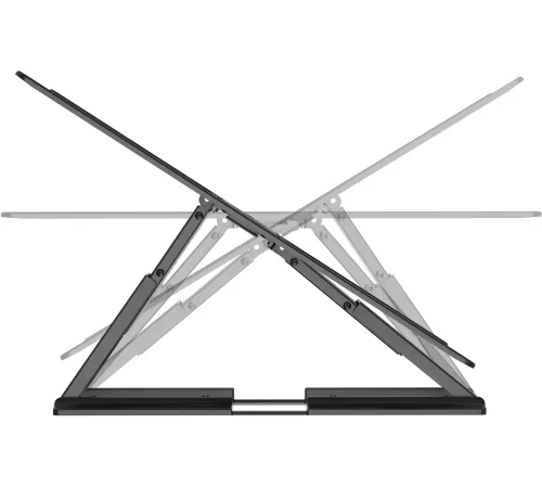 Кронштейн для телевизора Hyundai SL-F1 черный 43"-90" макс.50кг настенный поворотно-выдвижной и наклонный