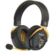Наушники с микрофоном A4Tech Bloody MR595 Renegade черный/рисунок мониторные BT/Radio оголовье (MR595)