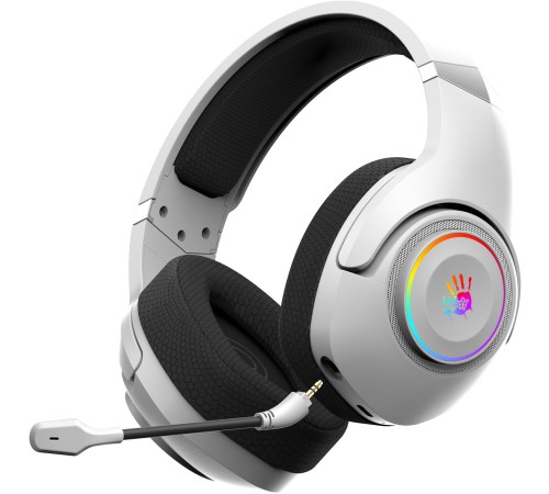 Наушники с микрофоном A4Tech Bloody GR270 белый 1.5м мониторные BT/Radio оголовье (GR270) Наушники с микрофоном A4Tech Bloody GR270 белый 1.5м мониторные BT/Radio оголовье (GR270)