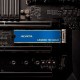 Твердотельный накопитель/ ADATA SSD LEGEND 700 GOLD, 2048GB, M.2(22x80mm), NVMe 1.4, PCIe 3.0 x4, 3D NAND, R/W 2000/1600MB/s, IOPs 130 000/280 000, TBW 480, DWPD 0.2, with Heat Sink (3 года)