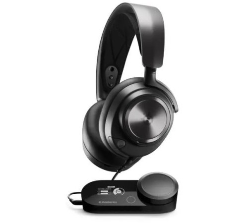 Наушники с микрофоном Steelseries Arctic Nova Pro черный 1.5м мониторные оголовье (61527)
