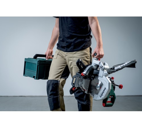 Торцовочная пила Metabo KGS 216 M 1100Вт 5000об/мин d=216мм Торцовочная пила Metabo KGS 216 M 1100Вт 5000об/мин d=216мм