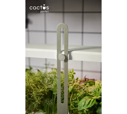 Кашпо Cactus GARDEN 3.0л белый (CS-LEDPOT-08)