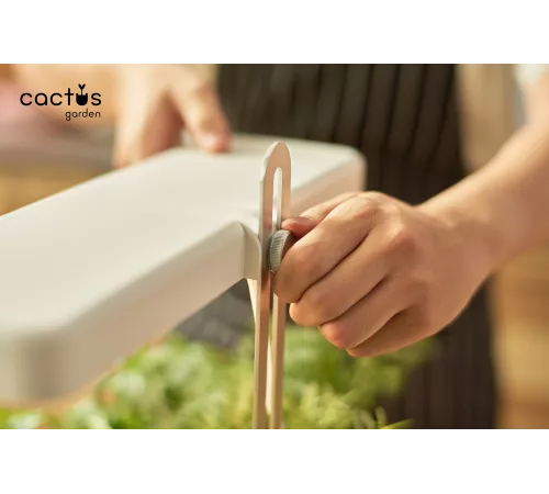 Кашпо Cactus GARDEN 3.0л белый (CS-LEDPOT-08)