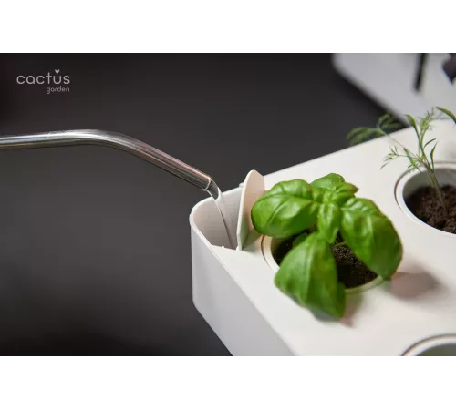 Кашпо Cactus GARDEN 3.0л белый (CS-LEDPOT-08)