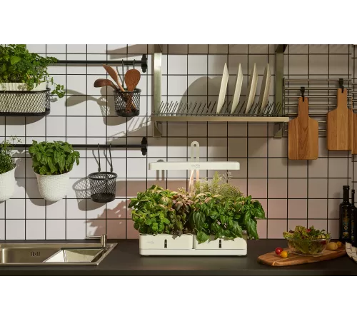 Кашпо Cactus GARDEN 3.0л белый (CS-LEDPOT-08)