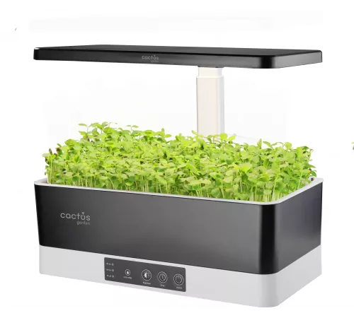 Кашпо Cactus GARDEN 3.0л черный (CS-LEDPOT-06)